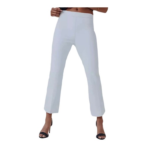 Spanx Women's On-the-Go Kick Flare Pant 20373R Classic White size L/G New - Picture 10 of 19