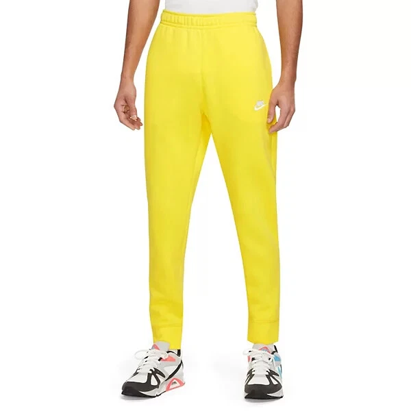 Mens yellow outlet nike sweatpants