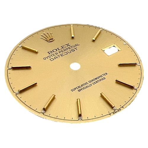 Genuine Rolex Oyster Perpetual Datejust 36mm Dial Champagne Gold 16013 16233 - 第 2/4 張圖片