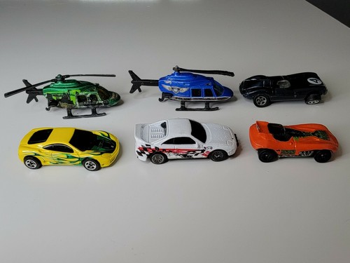 Lote de coches Hot Wheels helicóptero 360 Modena M Roadster Howlin' Heat MR2 Vairy 8 - Imagen 10 de 12