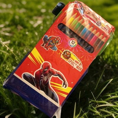 Marvel Spider Man 12er Buntstifte  !!! 
