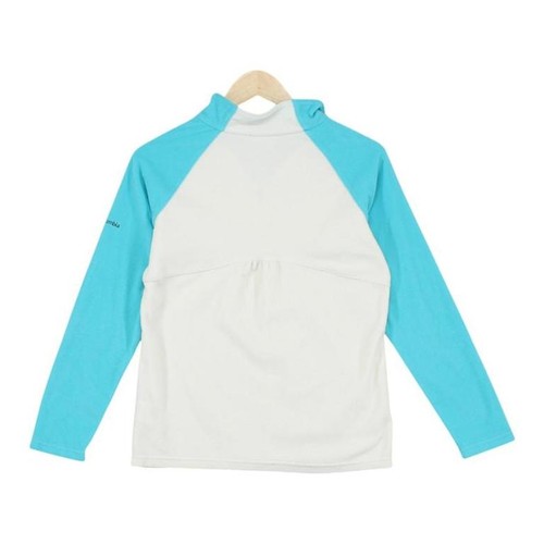 Columbia 1/4 Zip Fleece Girls Size XL Multicoloured Lightweight Pullover Hiking - Picture 2 of 15