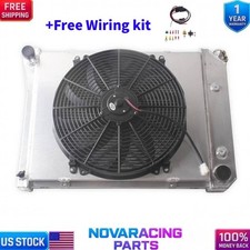 New Aluminum Radiator Shroud Fanfree Wiring Kit For Chevy Nova Camaro El Camino New Aluminum Radiator Shroud Fanfree Wiring Kit For Chevy Nova Camaro El Camino