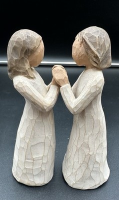 Vintage Willow Tree  Sisters By Heart  2000 Figurines EUC