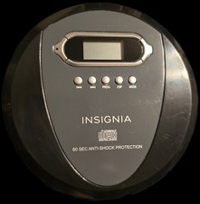 Insignia Portable CD Player Walkman NS-P4112 60 Second Anti-Shock Tested Working