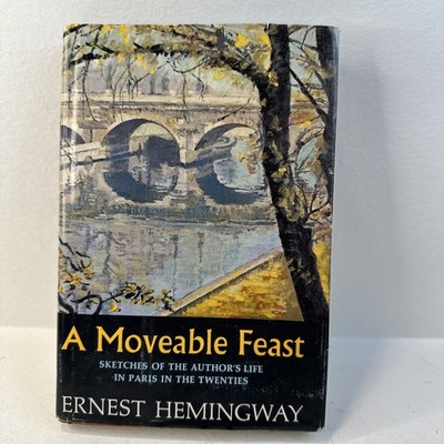 Ernest Hemingway 'A Moveable Feast' Memoir Hardcover 1964 First Edition