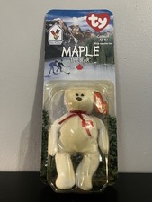TY BEANIE BABY MAPLE THE BEAR VERY RARE ERRORS 1993 McDONALDS RETIRED
