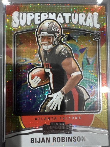 Bijan Robinson #2 2023 Panini Contenders Supernatural card