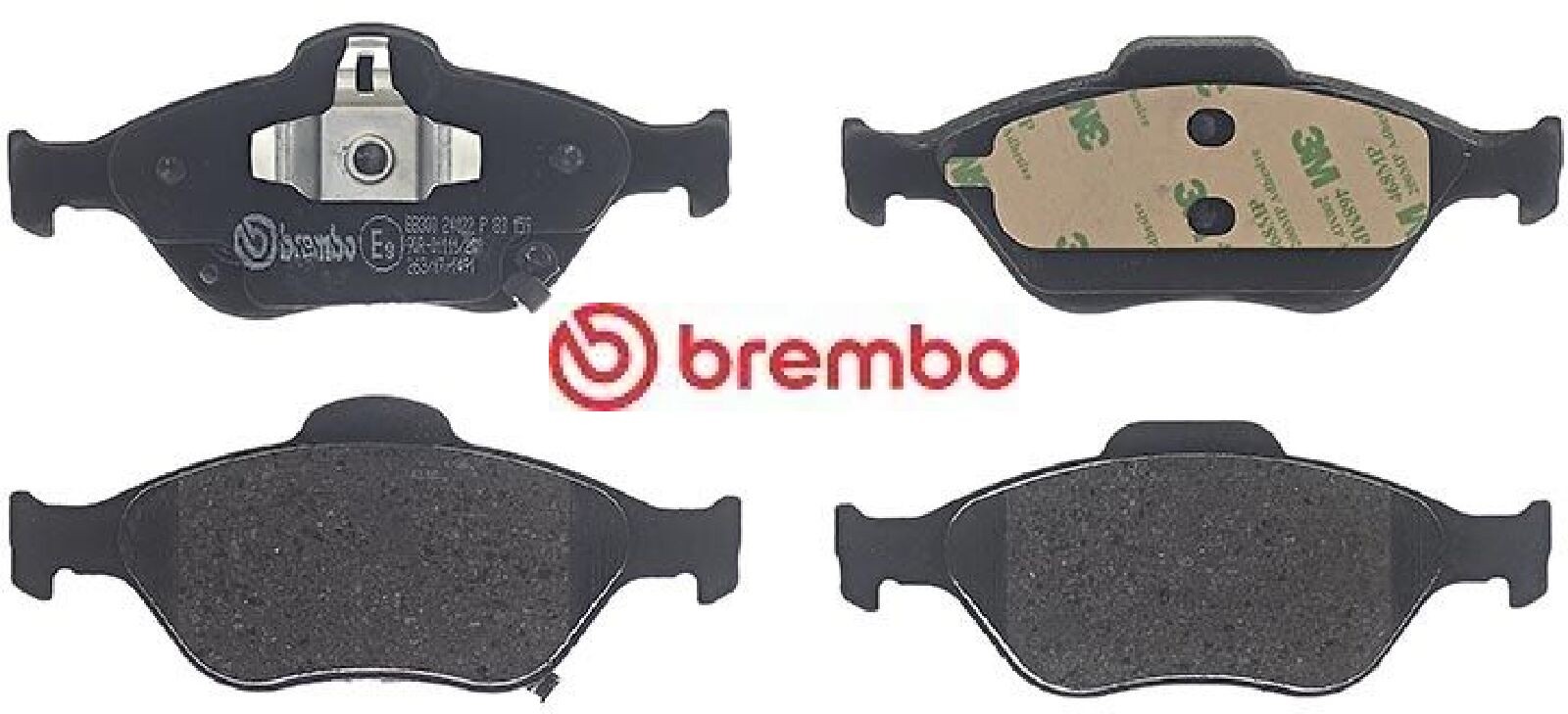 BREMBO P 83 159 Bremsbeläge Vorne für Toyota Yaris - Bild 3