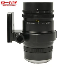 Zhongyi 55mm F2.8 Full Frame 1-5x Macro Lens fr Canon Nikon Sony Fuji Hasselblad