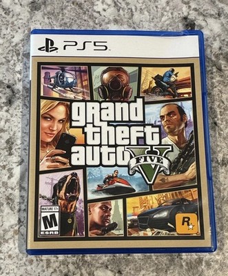 Grand Theft Auto V Standard Edition (Sony PlayStation 5, 2022) PS5