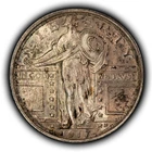 1917 Ty-1 25c Standing Liberty Quarter - Full Head - Type 1 - AU/UNC - SKU-Y6794