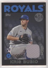 2021 Topps 1986 Baseball Relics Series 2 Black 165/199 Kris Bubic #86BR-KB 0j10