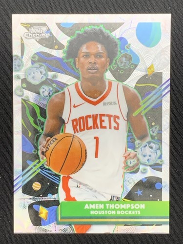 Amen Thompson 2025-26 Topps Cosmic Chrome Nucleus Refractor Base #177