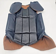 Medieval Costume Full Body Soft Suit of Armor with Helmet for LARP/Reenactment