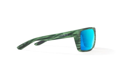 Bajio Sunglasses Stiltsville Green Stripe Matte Frame - Polycarbonate Lens - Imagen 5 de 13