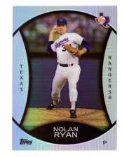 2010 Topps Legends Platinum Chrome Wal-Mart Cereal - TEXAS RANGERS 