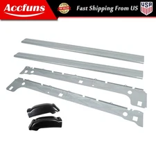 Extended Cab Complete Rocker Panel and Cab Corner Kit 6PCS For Sierra 1500 99-07