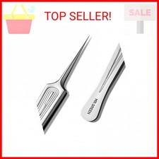 MR.GREEN Ingrown Hair Tweezers Needle Nose Pointed Tips Tweezers For Eyebrows Sp