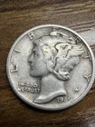 1941-S Mercury Dime - Actual Silver Coin Shown Very Fine Same Day Shipping Free