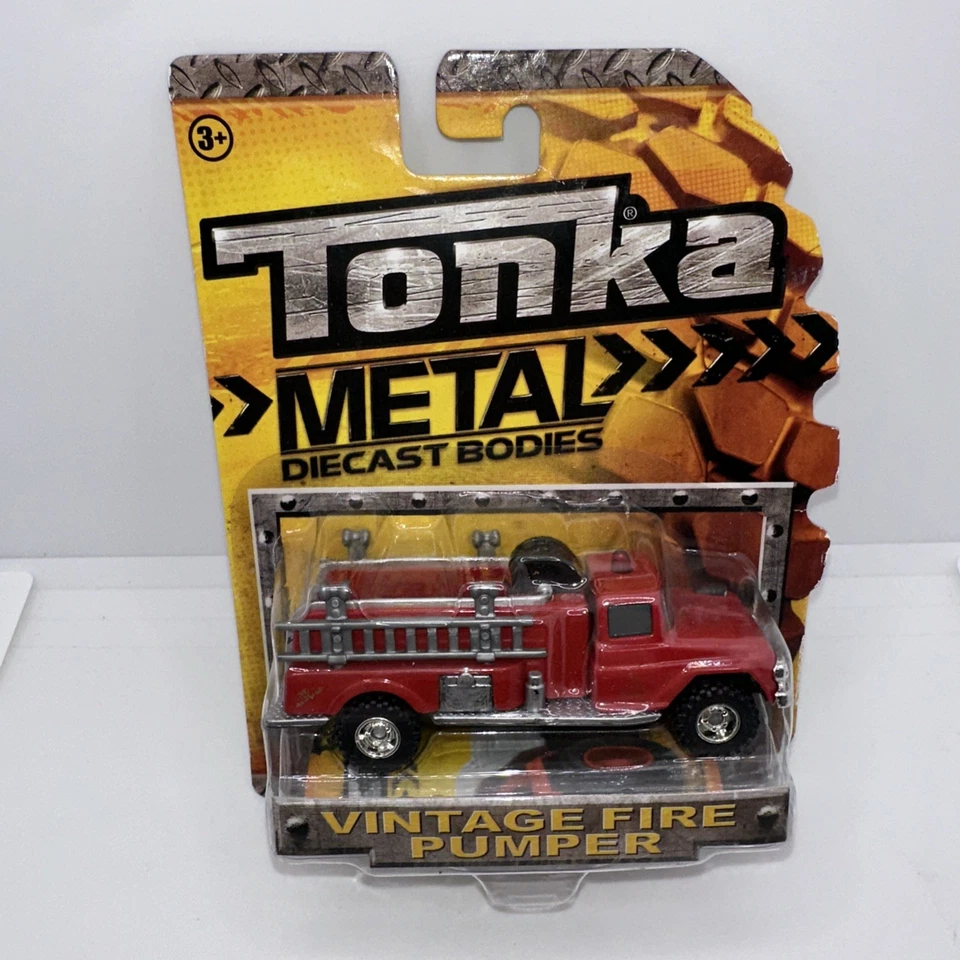 TONKA VINTAGE FIRE PUMPER METAL DIECAST BODIES ITEM NO 06401 NEW 2012 SEALED. - Image 2 of 3