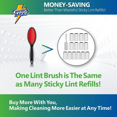 Lint Brush, Lint Remover, Pet Hair Remover, Clothes Brush, Magic Lint Remover... - Picture 6 of 6