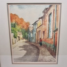 Barbizon Atelier de Jean Francios Millet Lucien Veder Le Garf print frame France