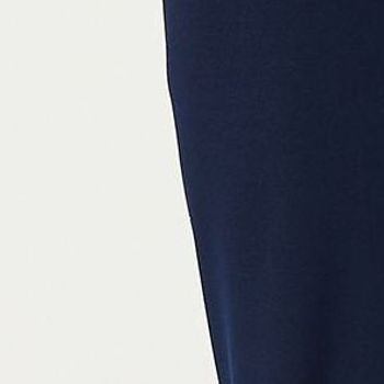 Susan Graver Damen Hose Gr. L Essentials Reg Liquid Knit Straight Blau A228083 - Bild 2 von 4