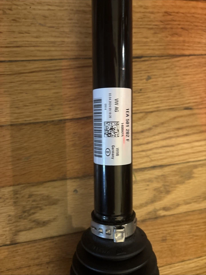 NUEVO eje original OEM VW CV 1EA501202F | Hecho en Alemania | Sin usar Foto 4 de 4