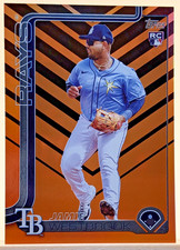 2025 Topps Update Series #US3 Jamie Westbrook RC Holiday Foil