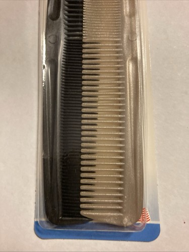 GOODY 7” All Purpose Hair Comb -Set of 2, Black/Tan-Grayish - NOS Plastic 2004 - Picture 4 of 9