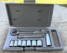 Vintage Thorsen 38 In Drive 11 Pc Socket Set - As Pictured - Lk Nice