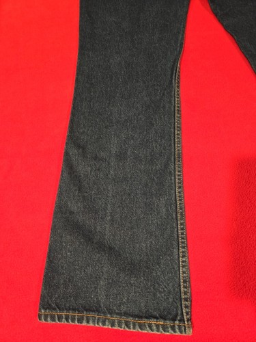 Vintage Levis 517 Jeans Mens 35x32 Bootcut Dark Wash Orange Tab 40517 0215 EUC - Picture 5 of 20