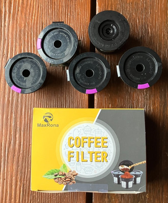 MaxRona Reusable K-Cup Coffee Filters for Keurig 1.0 & 2.0 - 11 Pack (6 NEW + 5)