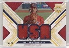 2019 Panini Elite Extra Edition Gold 26/99 Matt Thompson Matthew #USA-MT nd3