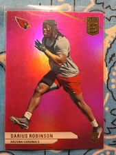 Panini 2024 Donruss Elite Rookie Darius Robinson #130 Cardinals Football Card. rookie card picture