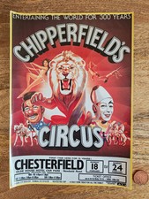 Poster Chipperfield Circus - Poster Cirque Affiche (Chesterfield)