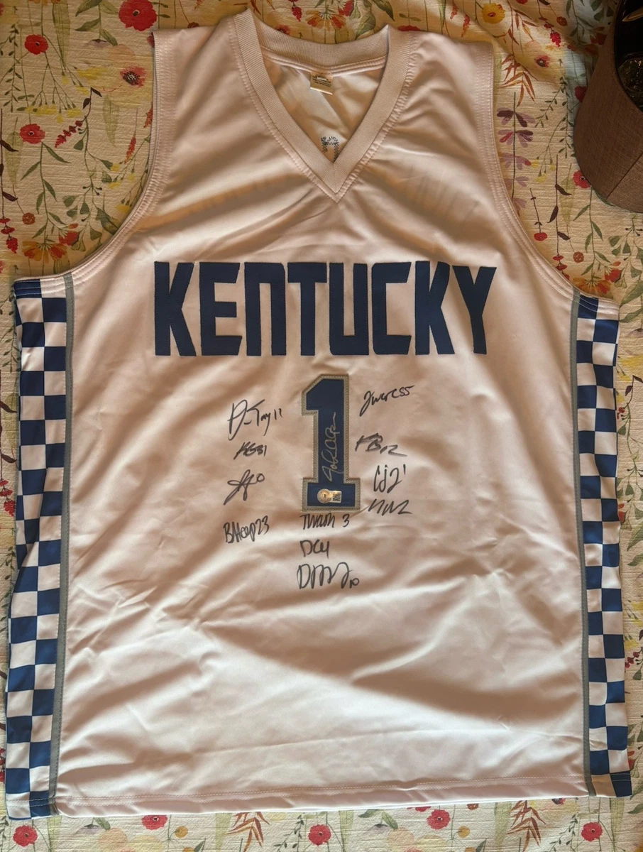 肯塔基签名球衣在NCAA Basketball 亲笔签名的项目| eBay