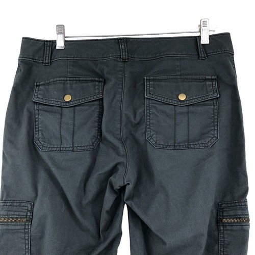 Athleta Womens Size 10 Chelsea Cargo Pants Zip Outdoor Hiking Active Trail Crop - Picture 6 of 16