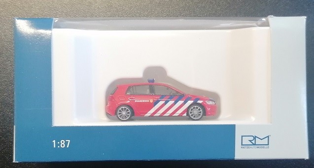 Rietze 53208 - 1/87 Volkswagen Golf 7 Fire Department (NL) - New