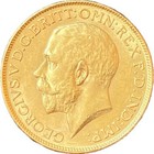 #F5101 : Souverain d'or 1918 I Bombay, Inde britannique - Or - sous coque PCGS