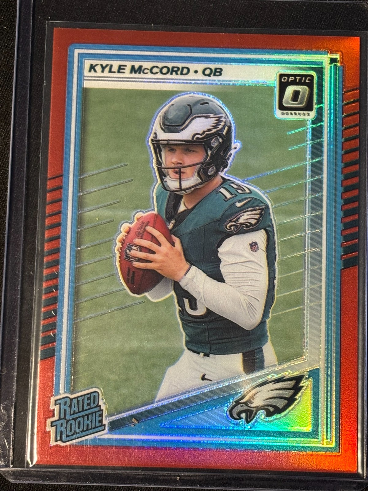 2025 Panini Donruss Optic - Rated Rookie Red Prizm /149 Kyle McCord #283