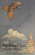 1985 Austin Nichols Wild Turkey Whiskey Cocktails PRINT AD Wall Decor! (4422)