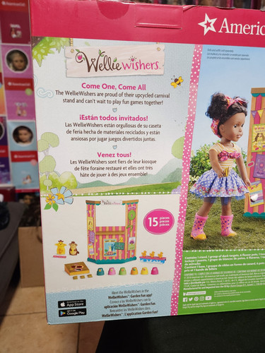 AG ☆Wellie Wishers Camille Doll Picnic Artist Giggles & Grins Carnival☆ BUNDLE ☆ - Picture 18 of 19