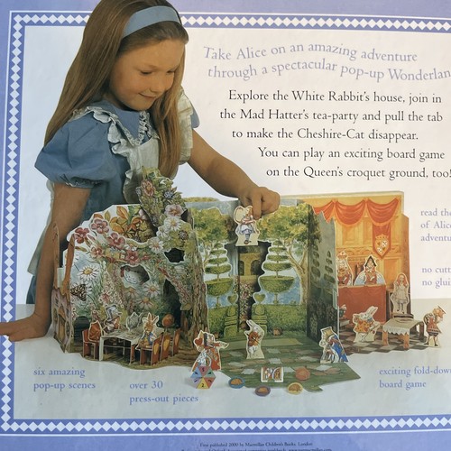 Alice's Pop-up Wonderland von Denchfield, Nick Hardcover Buch Top Zustand - Bild 11 von 13