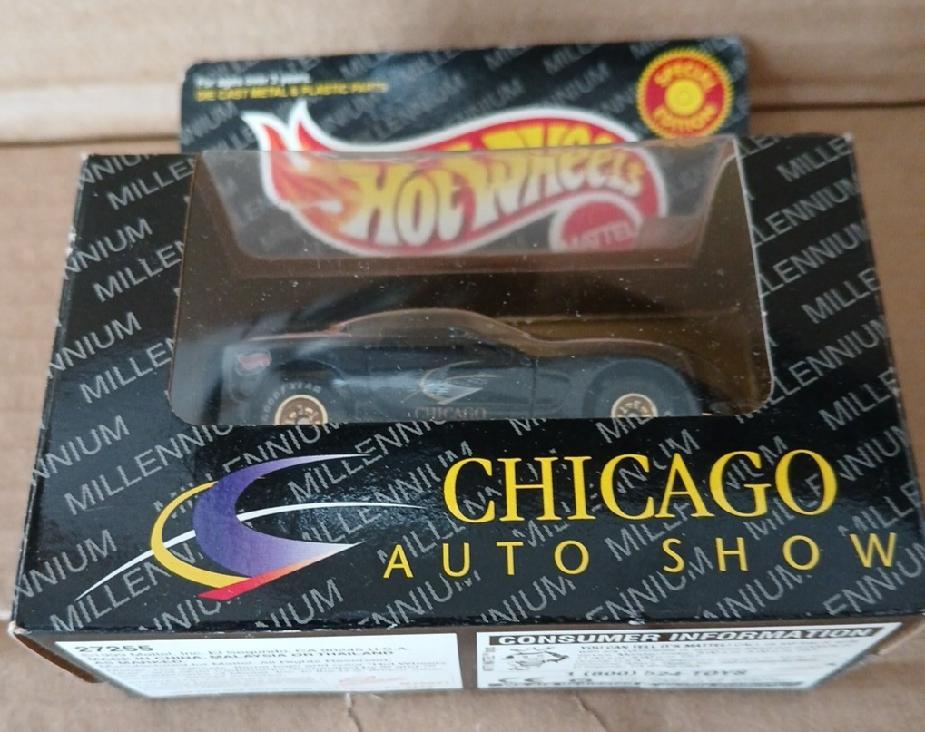 Hot Wheels limited Edition CORVETTE 2000 CHICAGO Auto Show Special ...