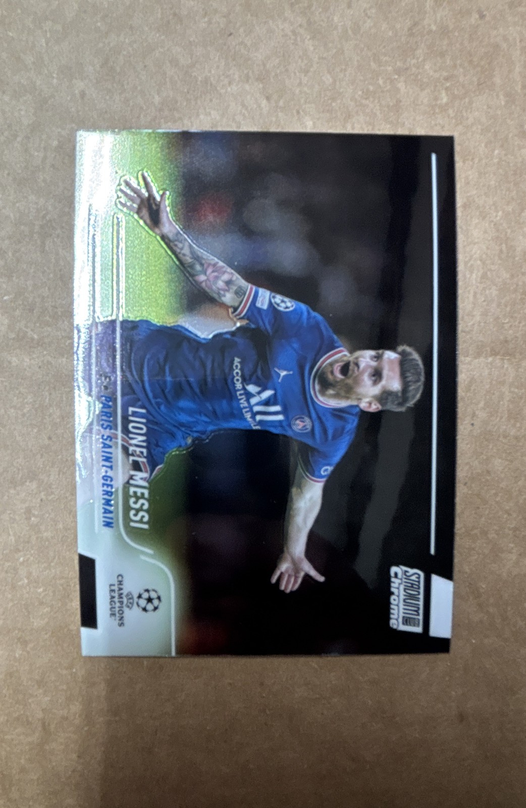 2021-22 Topps Stadium Club Chrome Uefa Champions League - Lionel Messi #30