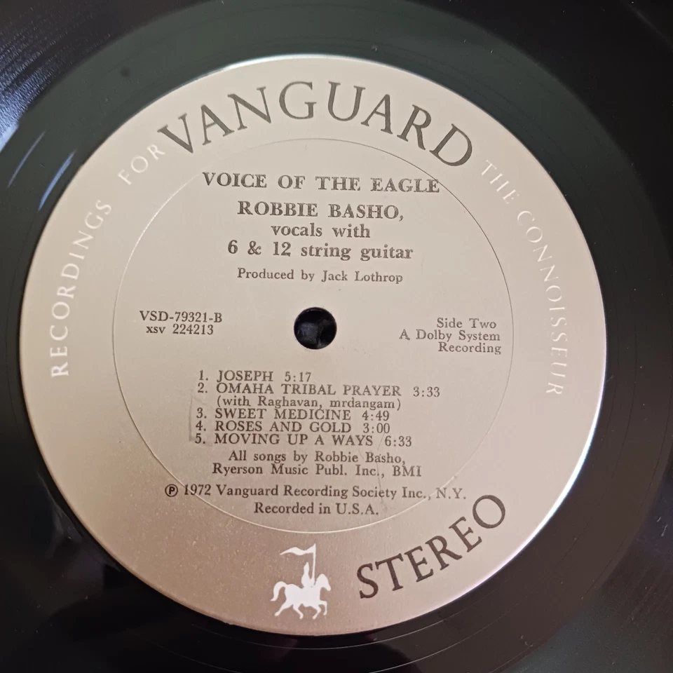 Robbie Basho — The Voice Of The Eagle (Vanguard — VSD-79321) - Изображение 4 из 4