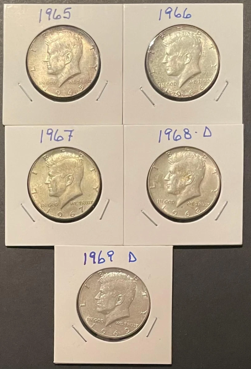 1965 肯尼迪美国半美元硬币(1964-现在) | eBay