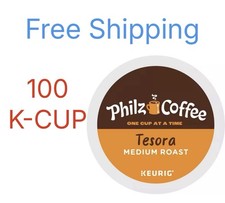 PHILZ COFFEE TESORA MEDIUM ROAST COFFEE KCUP 100 Count Bulk Loose
